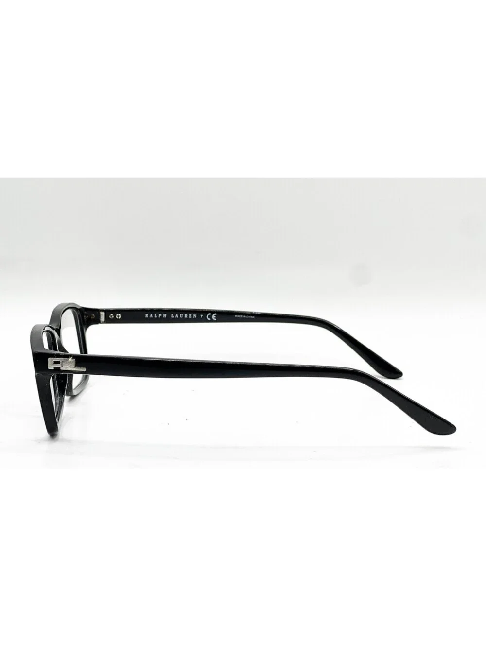 Ralph Lauren RL 6144 5001 Black Rectangle Authentic Eyeglass Frames 55-17-145